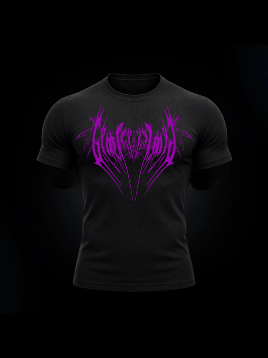 DARK PHANTOM PURPLESİDE MUSLE FİT T-SHİRT