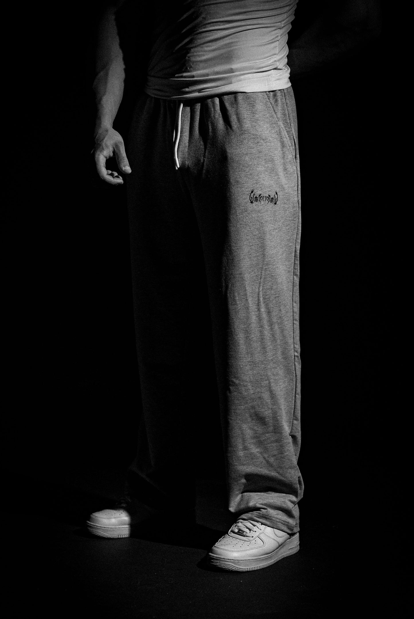 DARKBASE WHITE BAGGY EŞOFMAN