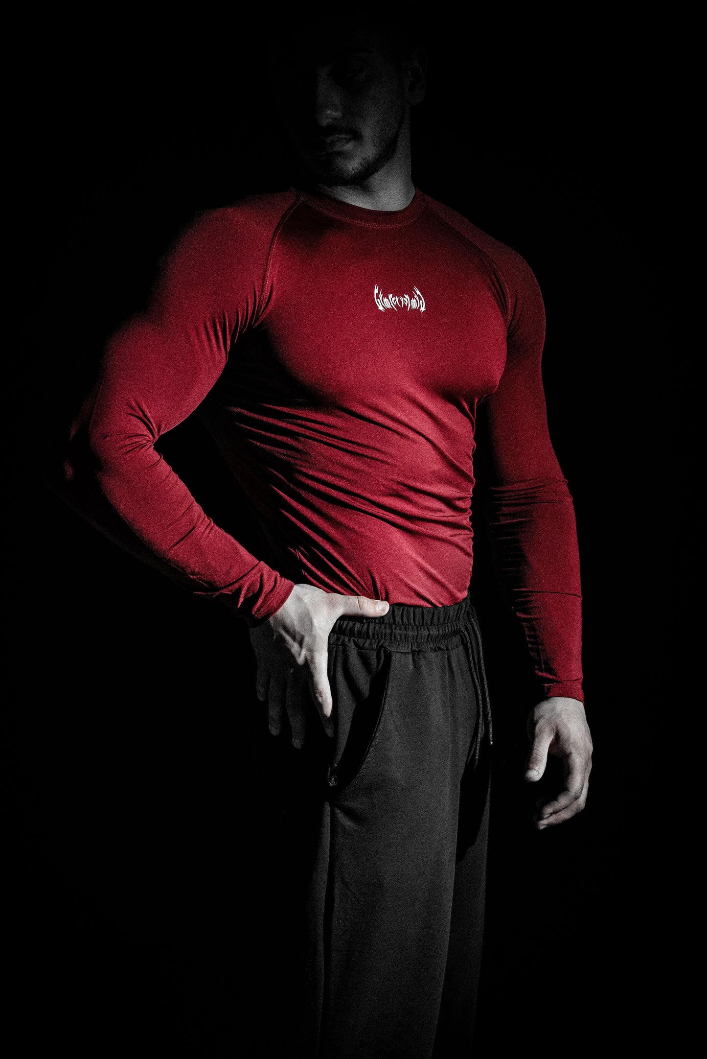 DARKBASE RED UZUN KOLLU COMPRESSİON