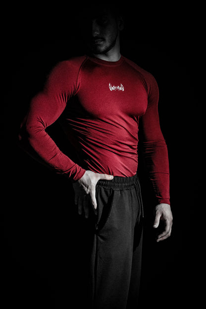 DARKBASE RED UZUN KOLLU COMPRESSİON
