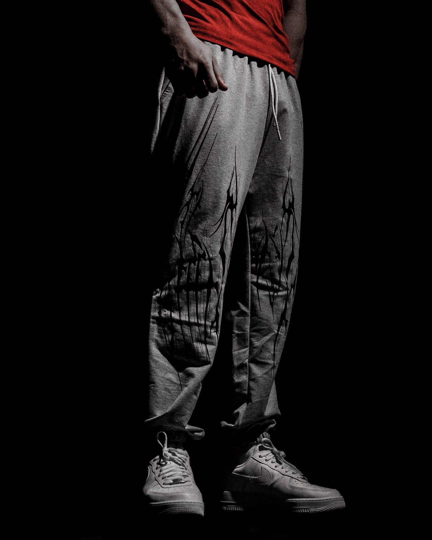 BLOODLUST WHİTE OVERSİZE EŞOFMAN