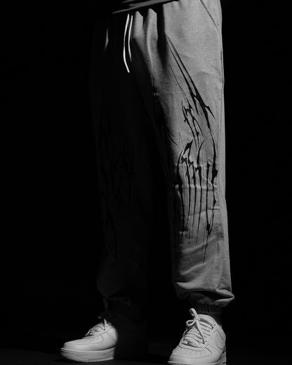 BLOODLUST WHİTE OVERSİZE EŞOFMAN