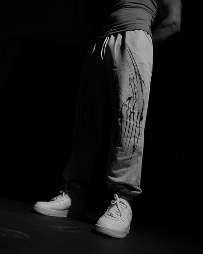 BLOODLUST WHİTE OVERSİZE EŞOFMAN