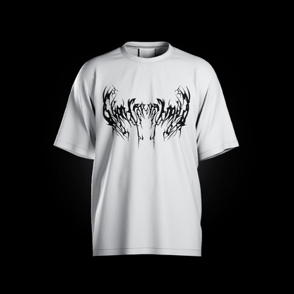 BLOODLUST WHİTE OVERSİZE T-SHİRT