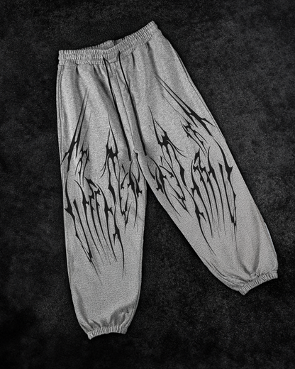 BLOODLUST WHİTE OVERSİZE EŞOFMAN